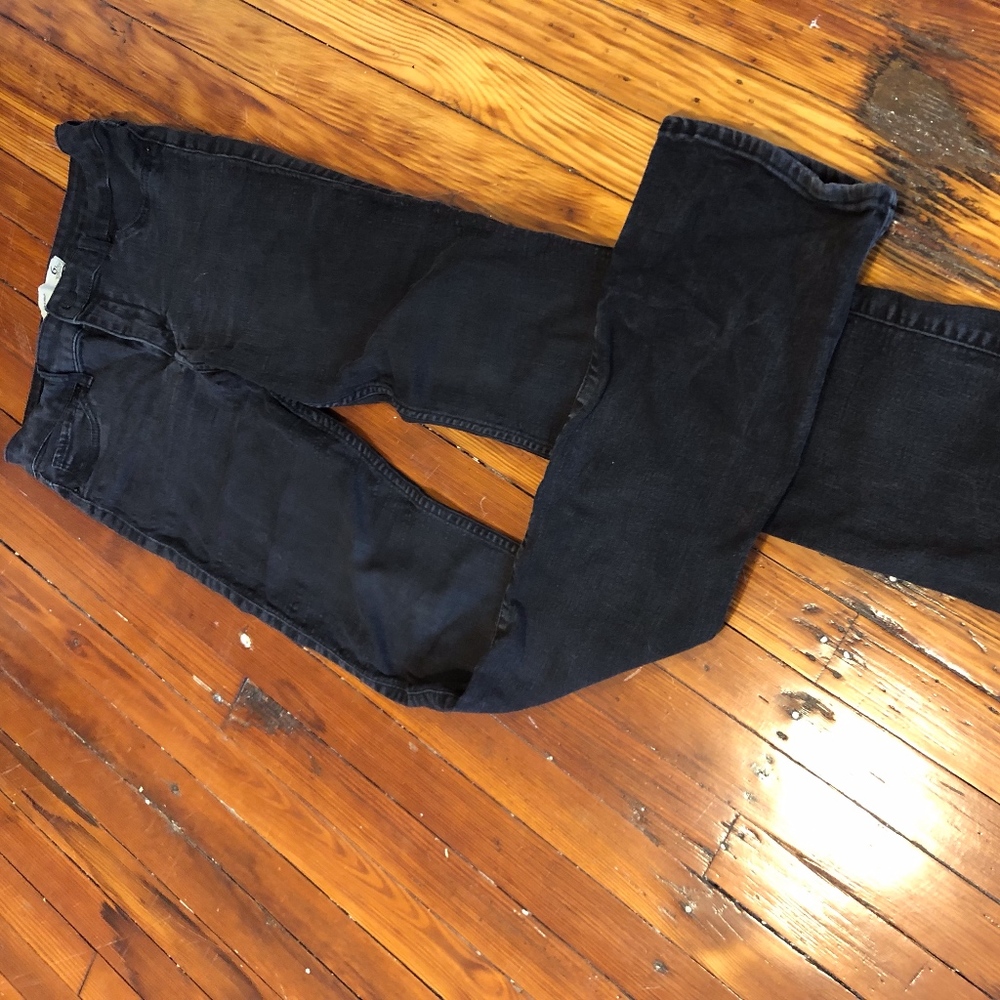 Black Abercrombie and Fitch Bootcut Jeans